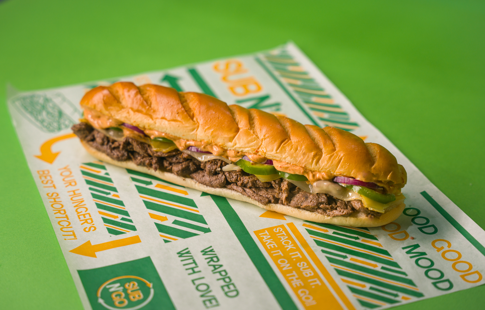 Steak N' Go sandwich