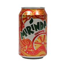 Can of Miranda orange soda