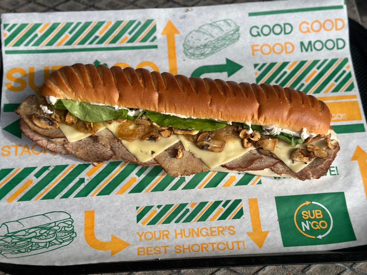 Swiss Truffle sandwich